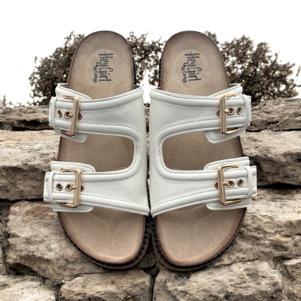 Women’s Shoreline Steps Sandals in White with  Adjustable Straps! 10! NWT! - Picture 4 of 12